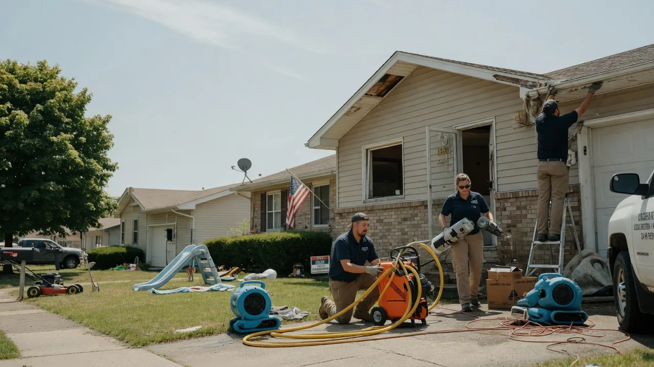 Water Damage Restoration in Greenville, NC near me